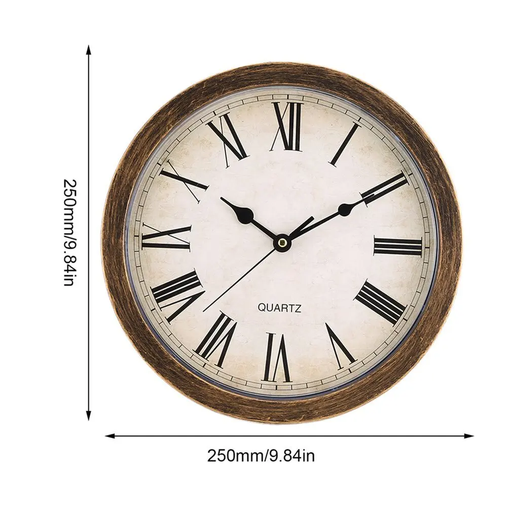 

Vintage Wall Clock Safe Box Hidden Secret Storage Box Safe Money Jewelry Valuables Storage Box Home Decoration LESHP