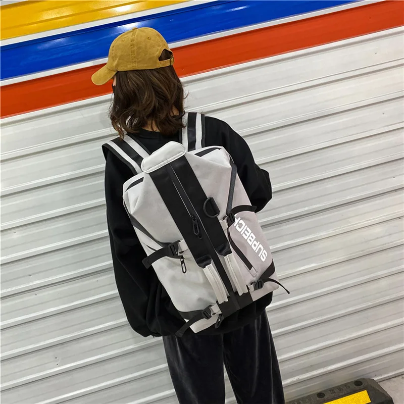 Unisex Gym Bag Women Fitness Rucksack Large Waterproof Multifunctional Hand Luggage Duffle Crossbody Travel Bags XA98WB | Спорт и