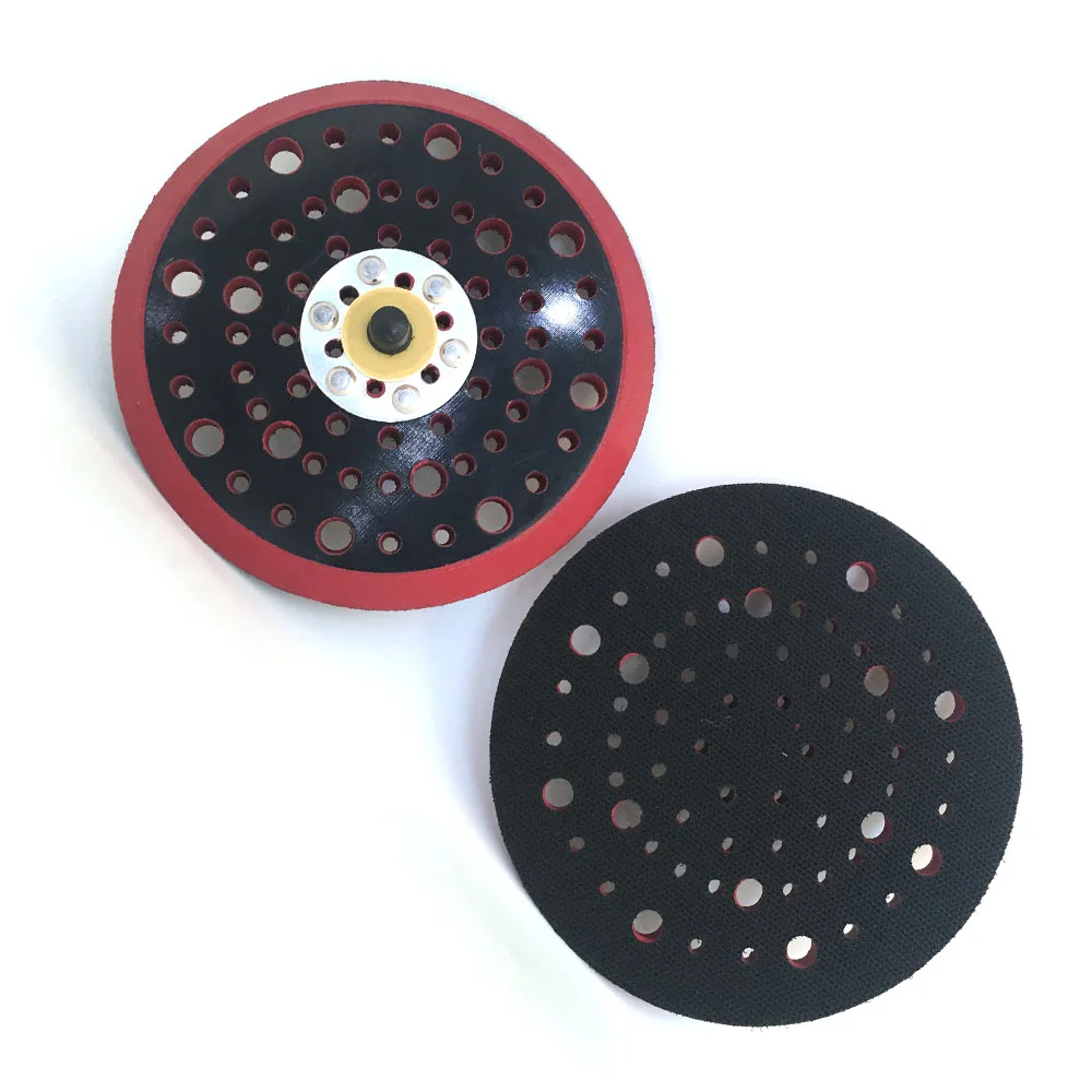 6 &quotдюйма 53 отверстия на застежке-липучке с резервным копированием Шлифовальная