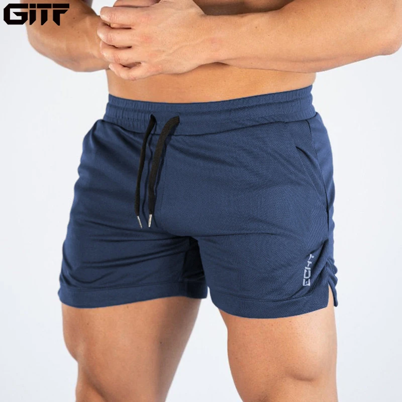 Шорты GITF 2020 M-4XL для бега спортивных тренировок фитнеса быстросохнущие мужские