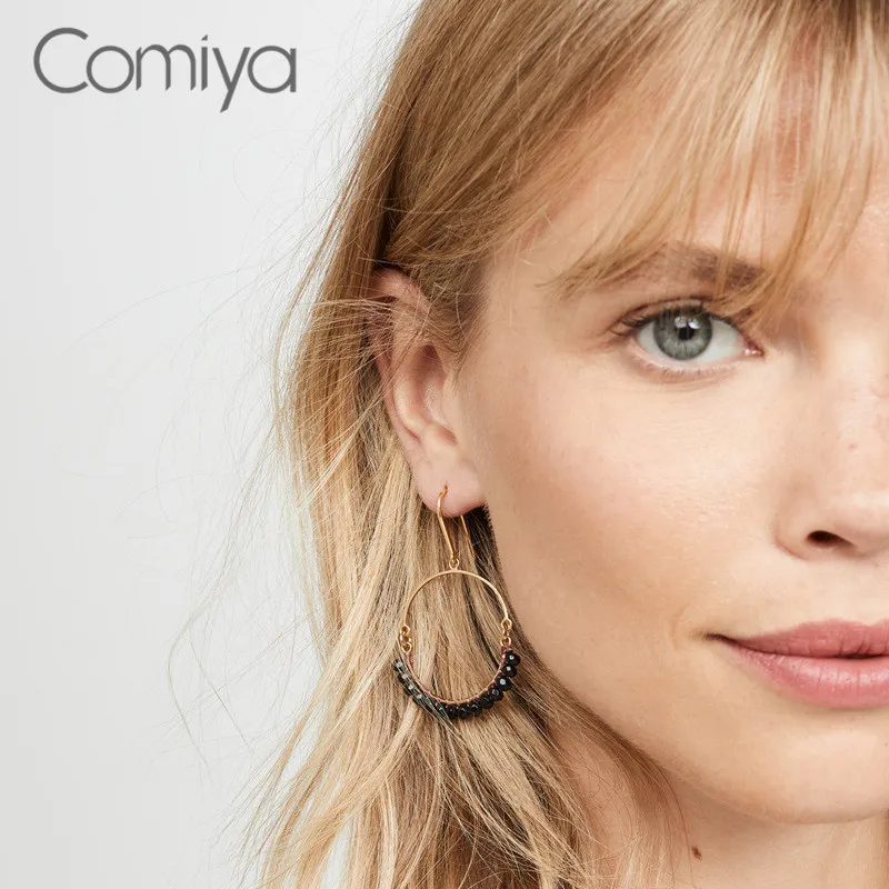 Женские винтажные серьги-подвески Comiya серьги в индийском стиле золотого цвета из