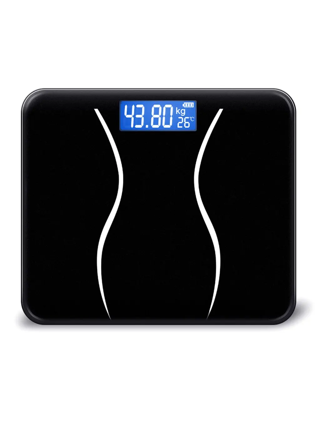 

180KG Digital Electronic LCD Bathroom Weighing Scale Accurate Weight Measurement Electronic Smart Human Scale