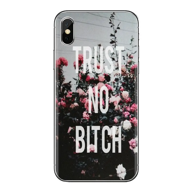 Силиконовый чехол-сумочка для телефона доверия не сука печатных htc один U11 U12 X9 M7 M8