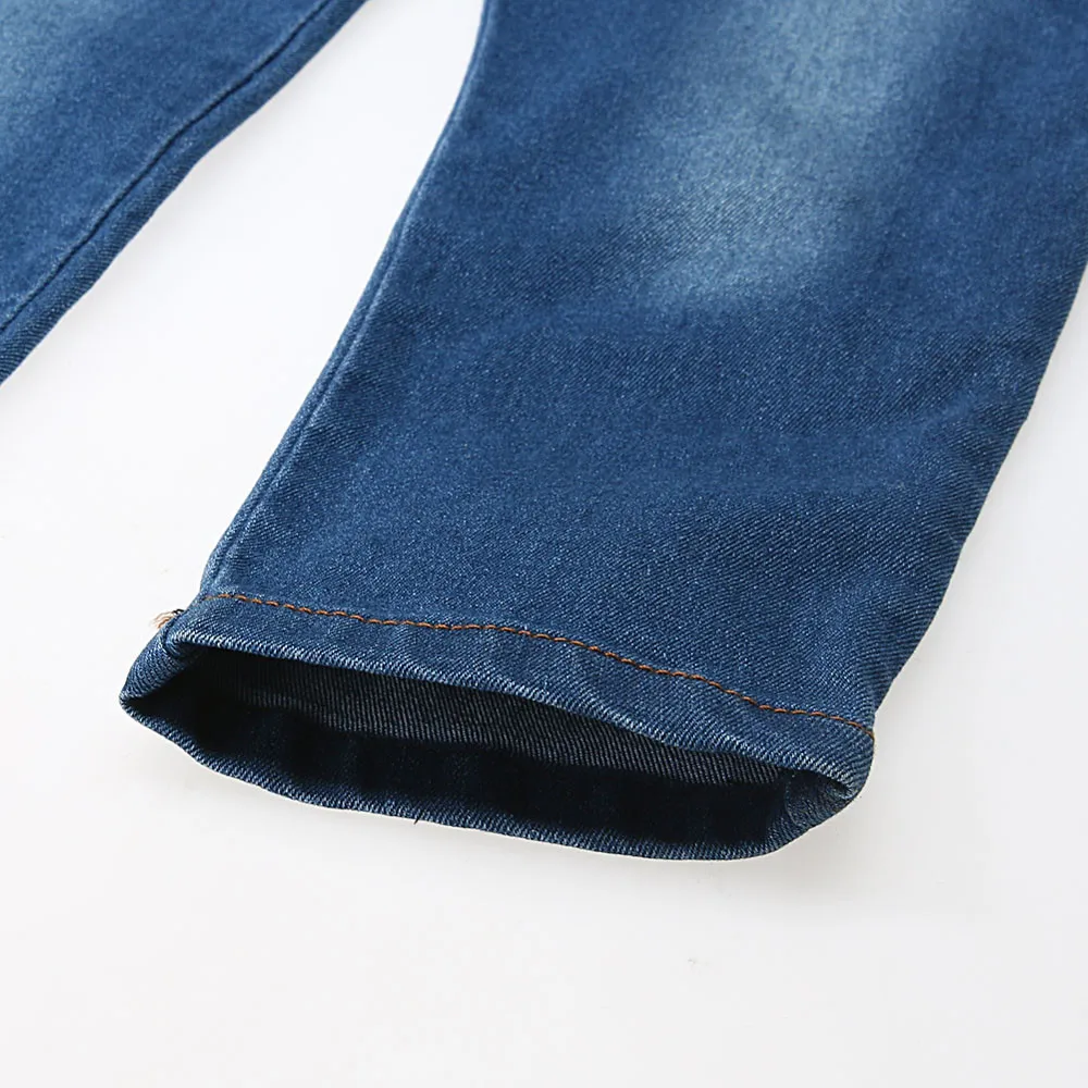 Футболка с длинным рукавом и джинсовые штаны для девочек 1 комплект | Детская