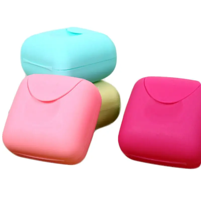 

Plastic Woman Tampon Storage Box Container Portable Soap Holder Case for Outdoor Travel Use Organizer