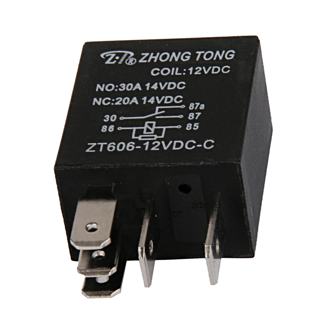 20/30 Ампер авто реле 5 Pin SPDT 12 V DC автомобильное (без розетки и жгута