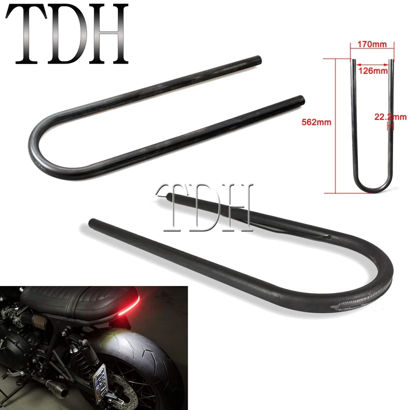 Лента для мотоцикла 560 мм со светодиодной светильник кой и задним