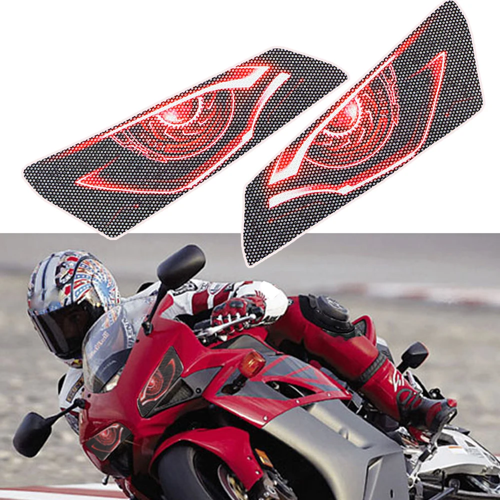 

Motorcycle 3D Front Fairing Headlight Sticker Guard Protection Decor For HONDA CBR1000RR CBR 1000 RR 1000RR CBR1000 RR 2006 2007