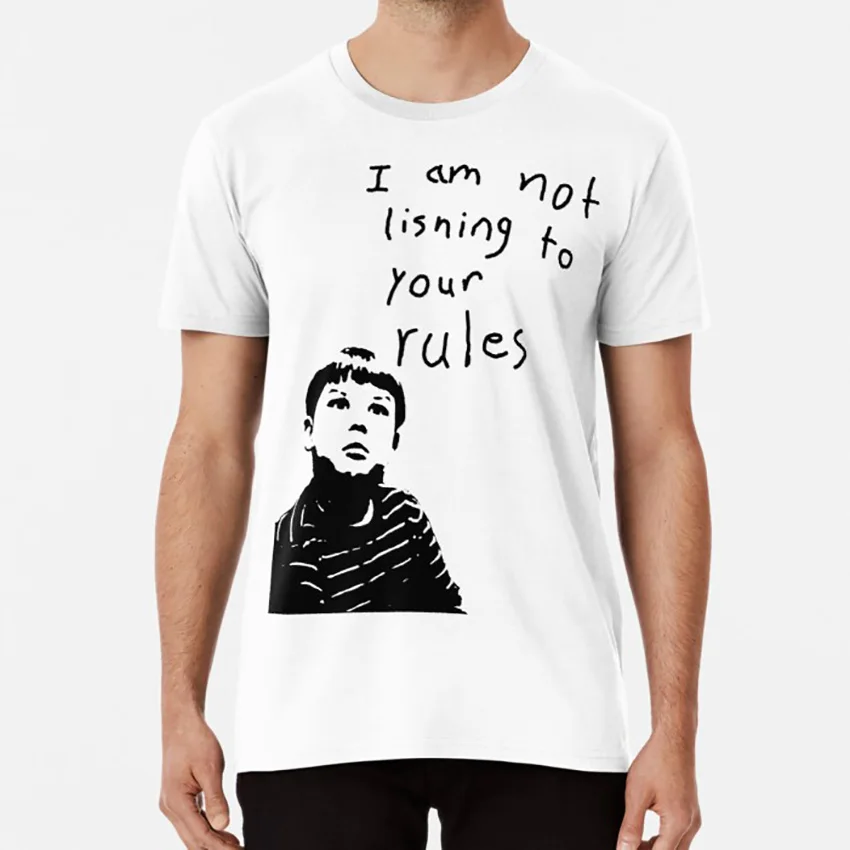 Король Кёртис я не слушаю ваши правила! Футболка с надписью король жена своп
