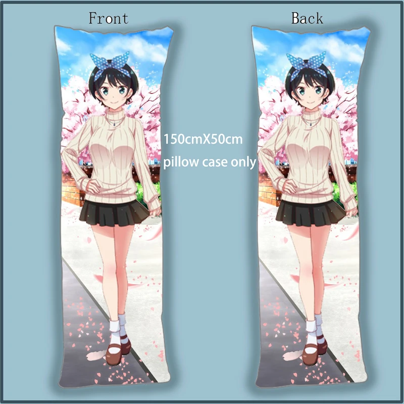 Наволочка дакимакура из аниме Аренда девушки подушка для тела чехол-наволочка
