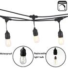 Гирлянда садовая светодиодная Водонепроницаемая с регулируемой яркостью, 1015 м