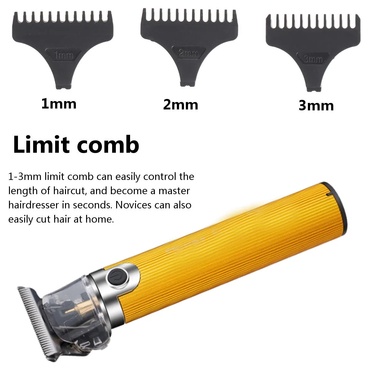 

Cordless Professional Hair Trimmer Men rechargeable Hair Clipper Edge Lining Barber Hair Cutter Machine Outlining Pivot Motor