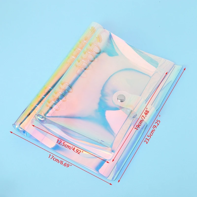 

A5 A6 6 Holes Binder Folder File Cover For Journal Note Book Diary Notepad PVC 62KB Dropshipping