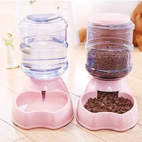 3 8l pet cat automatic feeders large capacity gravity food drinking dispenser plastic water fountain feeding bowl pet supplies