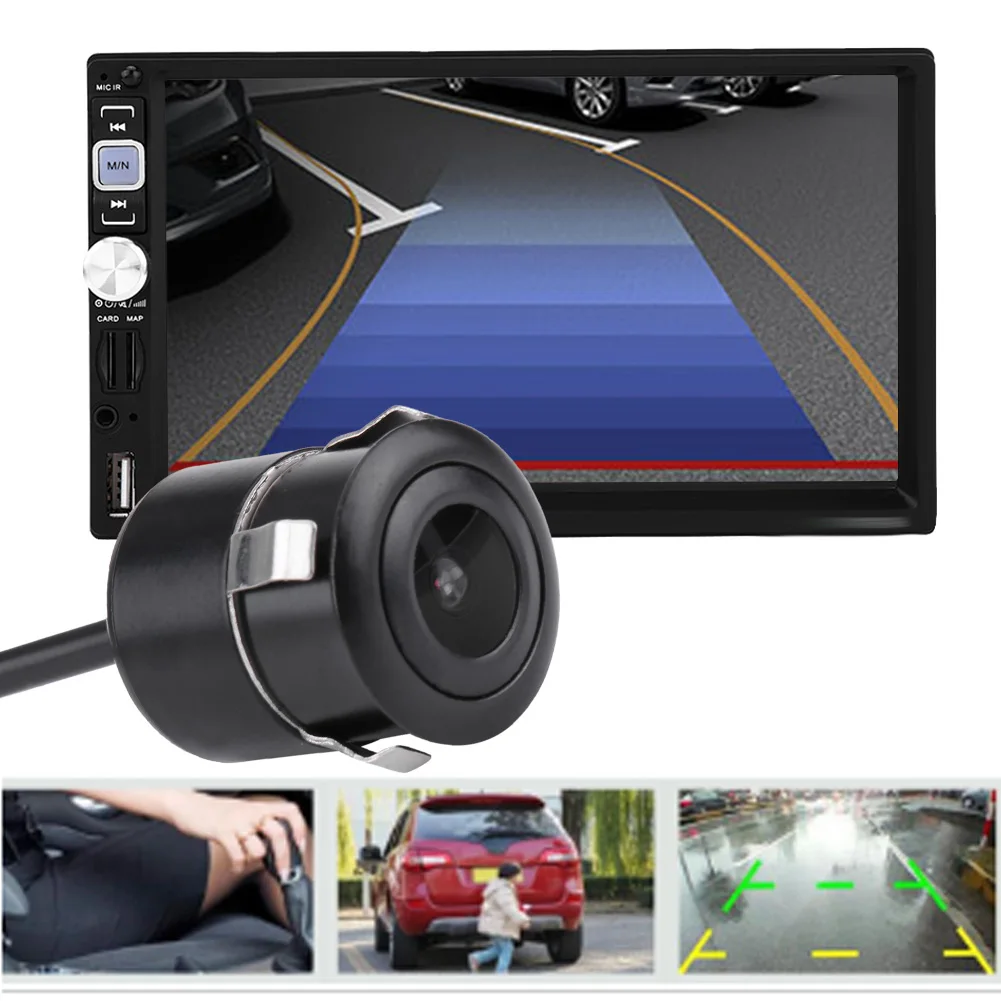

Car Reverse Camera 18.5mm HD Low Light Night Version Car Reverse Backup Rear View Cameras Colorful Display NTSC/PAL Dropshipping