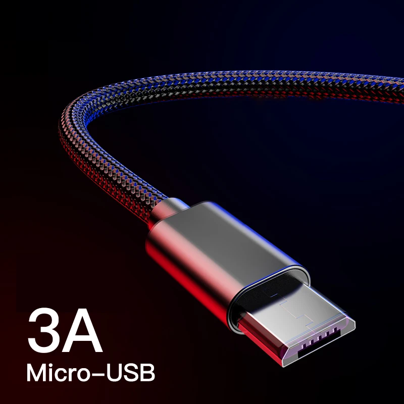 Кабель Micro USB для быстрой зарядки телефонов Redmi Samsung Xiaomi LG планшетов Android|Кабели