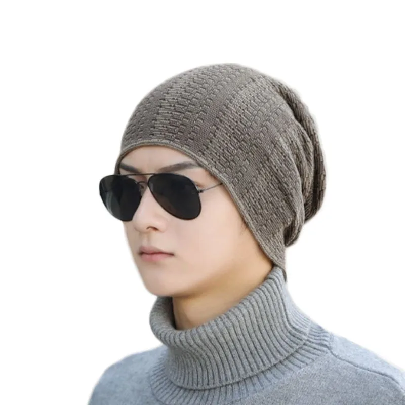 Унисекс Зимние шапки для мужчин и женщин смешанные Цвет дизайн Теплая Лыжная