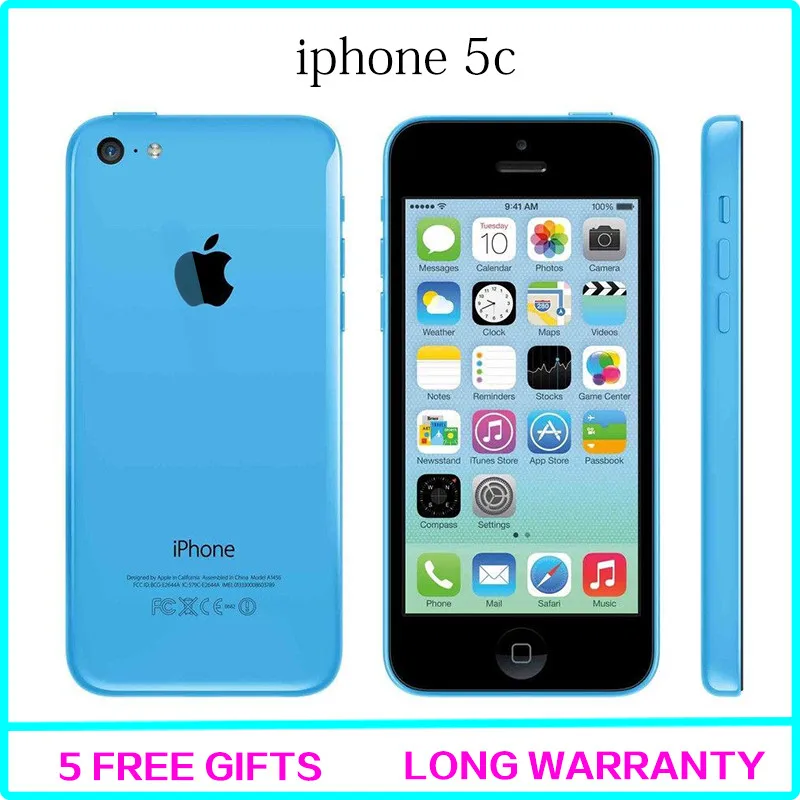 Фото Смартфон Apple iPhone 5C разблокированный с двухъядерным процессором и 4-дюймовым экраном Смартфон Apple iPhone 5C разблокированный с двухъядерным процессором и 4-дюймовым экраном