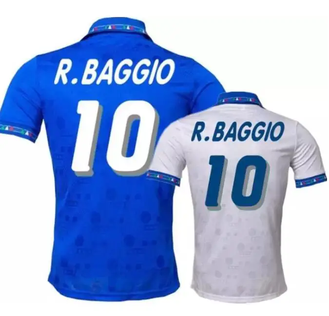 

Italy blue shirts 1994 Retro Roberto Baggio Italian 94 Italia Maldini Baresi Albertini Conte Zola Classic jerseys