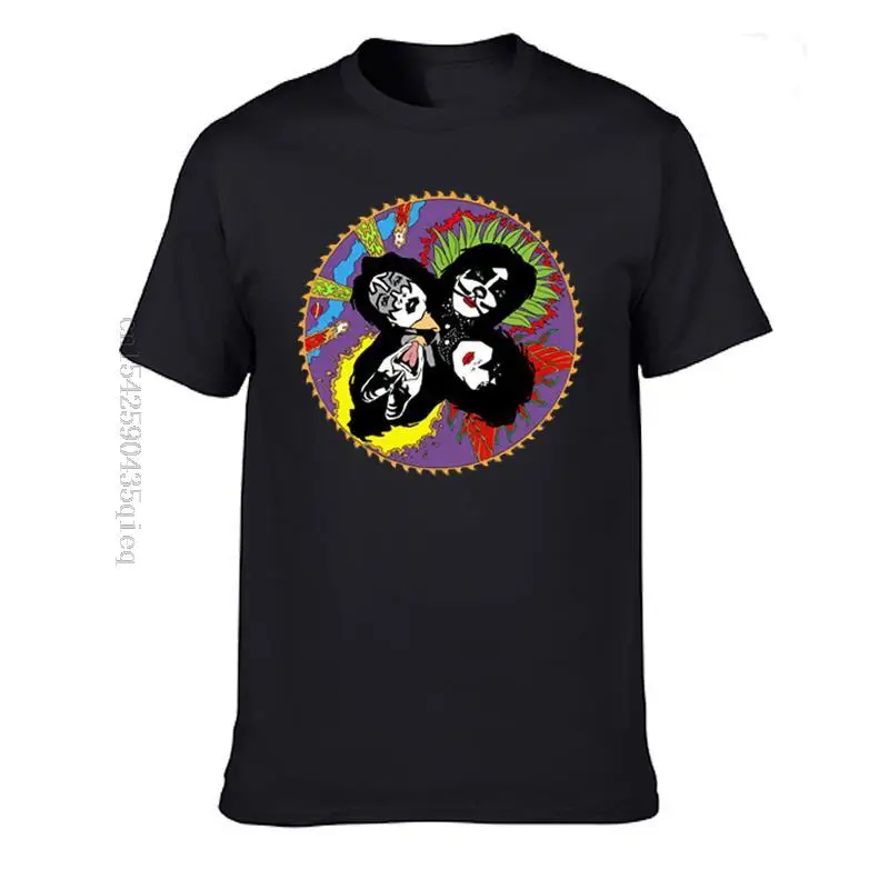 

Kiss T-Shirt Vintage 1980 Rare Rock Band Concert tee 80's reprint shirt Funny Short Sleeve T Shirt Cotton Vintage Tops Tees