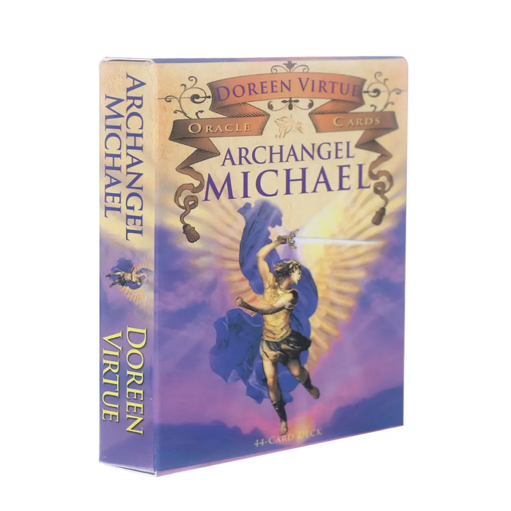 Doreen virtue archangel Майкл Таро Оракл карточные настольные игры Palying карты для вечерние |