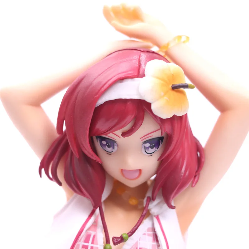 

Anime Sexy Figurine Love Live! School Idol Festival Maki Nishikino Swimsuit Ver. PVC Action Figure Collectible Model Toys Doll