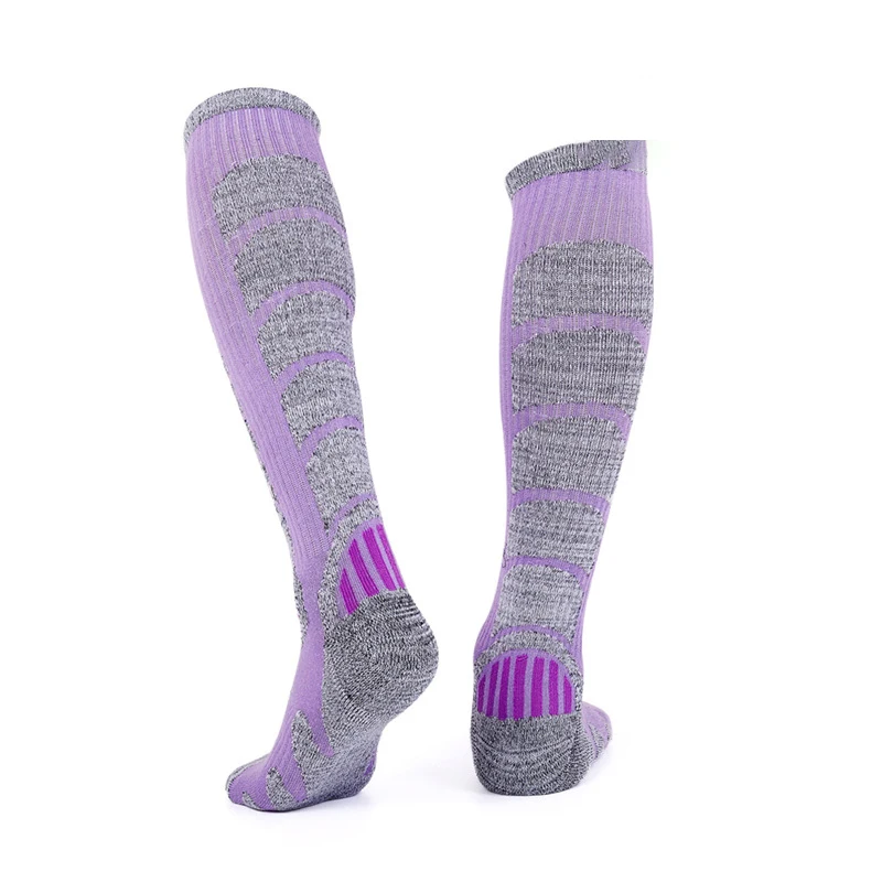 2 пары женские лыжные носки для прогулок альпинизма катания на лыжах спортивные