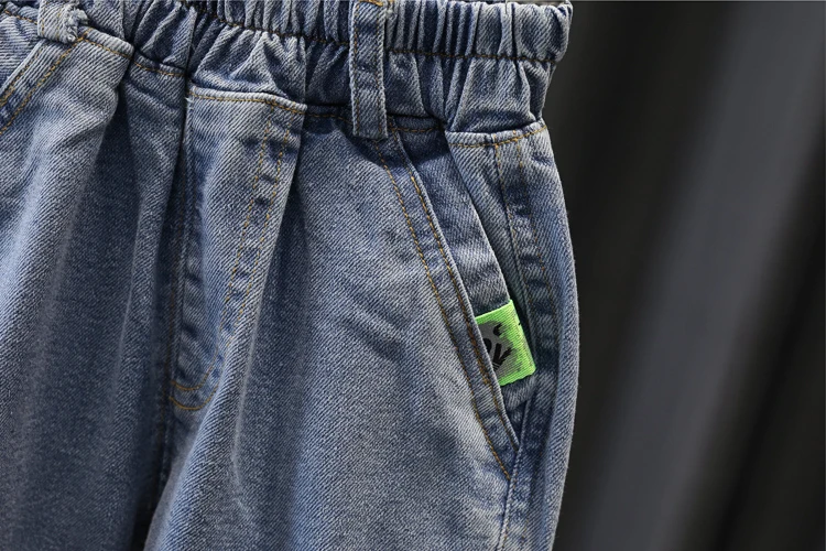 

Boys Toddler Baby Jeans For Spring Kid Clothes Loose Denim Pants Fashion Party Club Streetwear Gentleman Trousers 2-6T