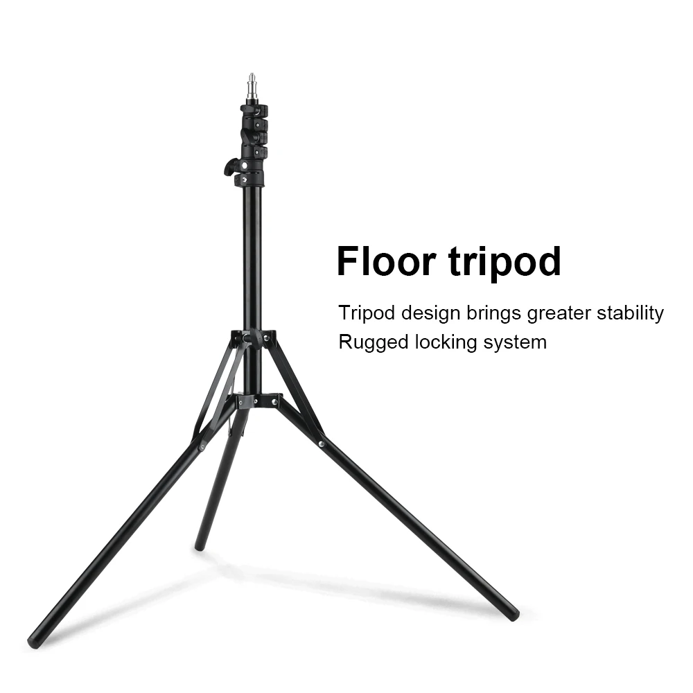 Складной Телескопический штатив XTUGA металлическая Регулируемая напольная