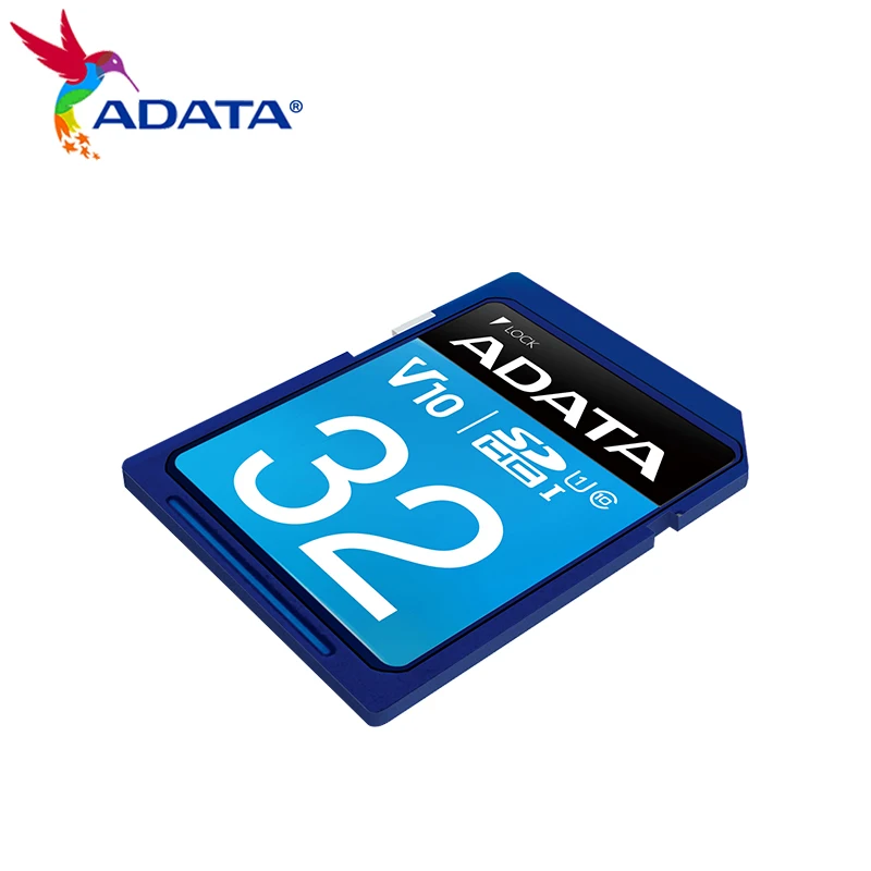Оригинальная SD-карта ADATA 32 Гб SDHC UHS-I класса V10 высокоскоростная флеш-карта для