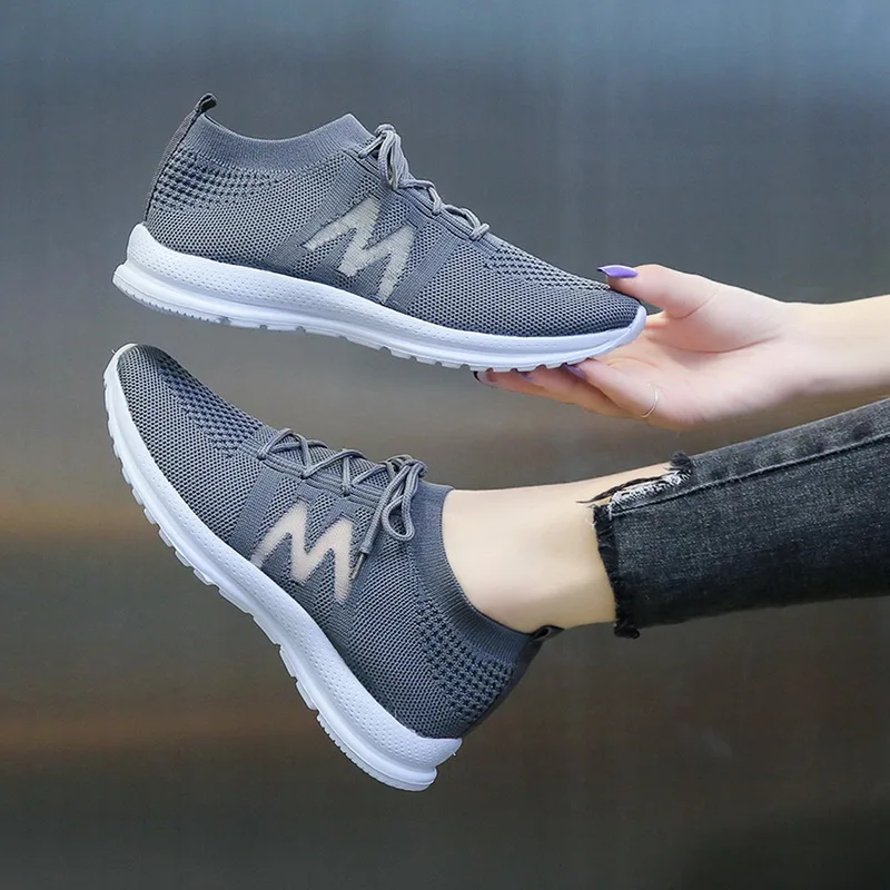 LITTHING/женская повседневная обувь Модные дышащие прогулочные сетчатые кроссовки