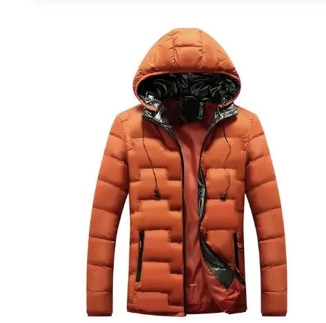 Мужская парка Зимняя на шлем портативная куртка пальто для мужчин