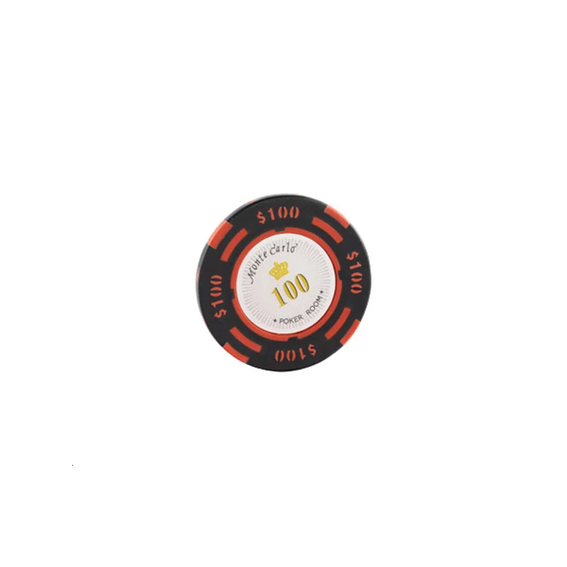 100 yuan face value K8356 25 шт./лот 14 г двойной цвет USD пленка глина Техасский Холдем чип покерные игровые карты чипы маджонг баккарат монета баккарат чипы - Цвет: 100 yuan face value