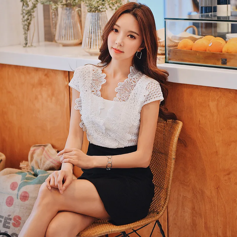 Dabuwawa женское элегантное черно-белое кружевное лоскутное платье Новое Элегантное