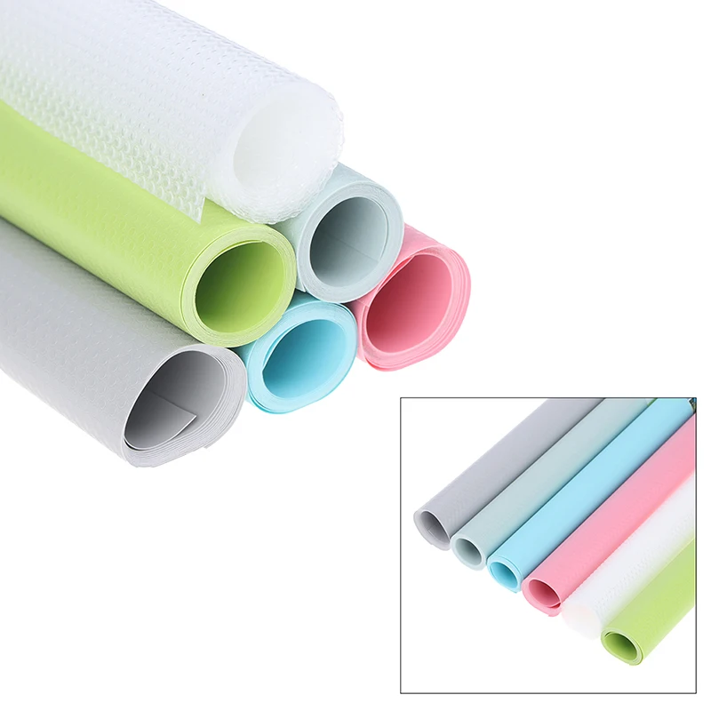 

1 Roll Liner Table Top Kitchen Cabinet Oil-proof and Moisture-proof Liners Mat