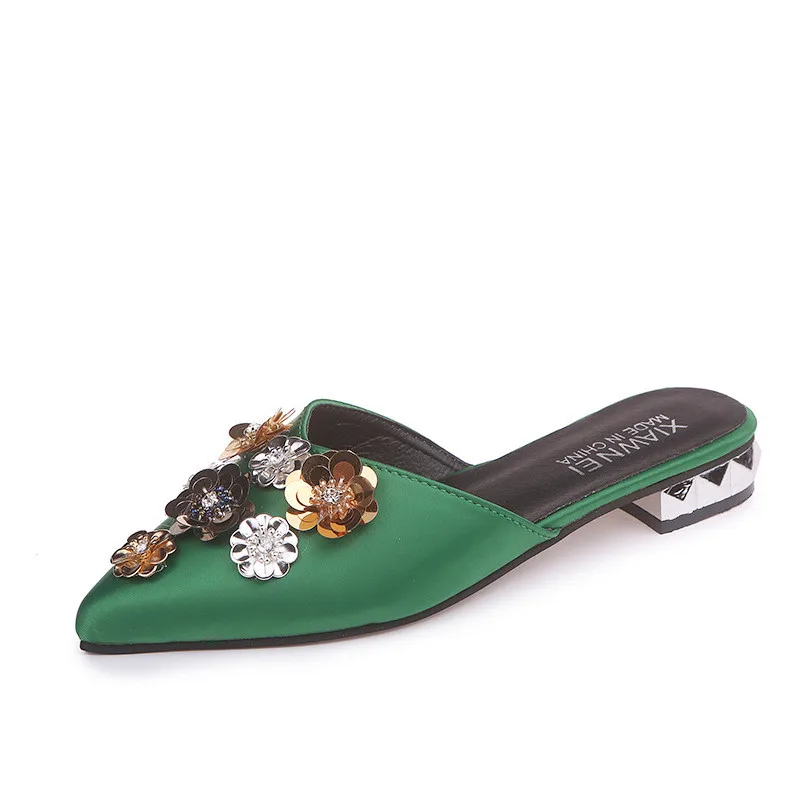 Сандалии женские на плоской подошве удобные тонкие босоножки с квадратным