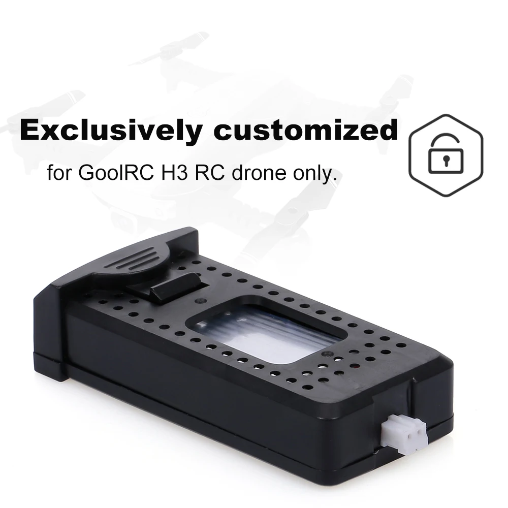 3 7 V 650mAh батарея для GoolRC H3 RC Дрон с камерой 4K Wifi FPV оптическое позиционирование
