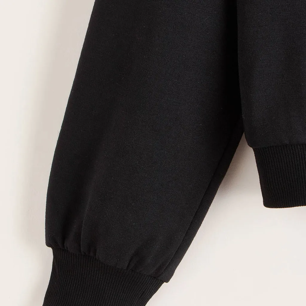 Милые женские толстовки пуловер толстовка с длинным рукавом фланелевый принтом