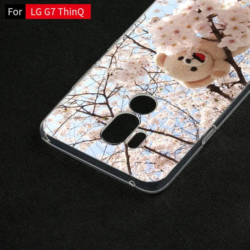 Милый подарок Медвежонок чехол для LG G5 G6 мини G7 G8 G8S V20 V30 V40 V50 ThinQ Q6 Q7 Q8 Q9 Q60 W10 W30 Aristo 2 X