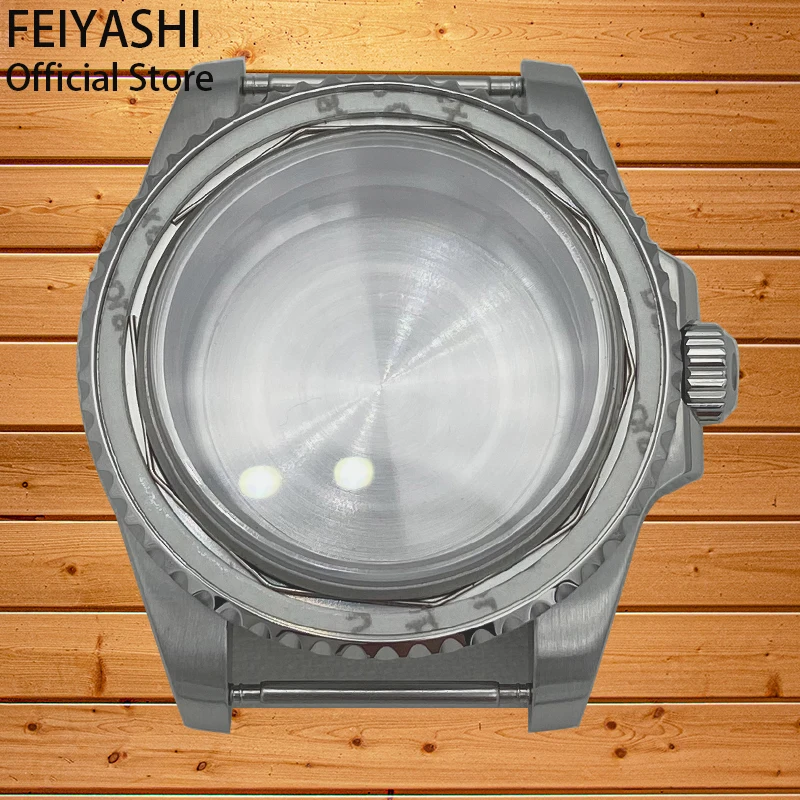 watches accessories Men's watches case Submariner Series For Japan seiko nh35 nh36 dial movement Eyeless covers Sapphire Glass