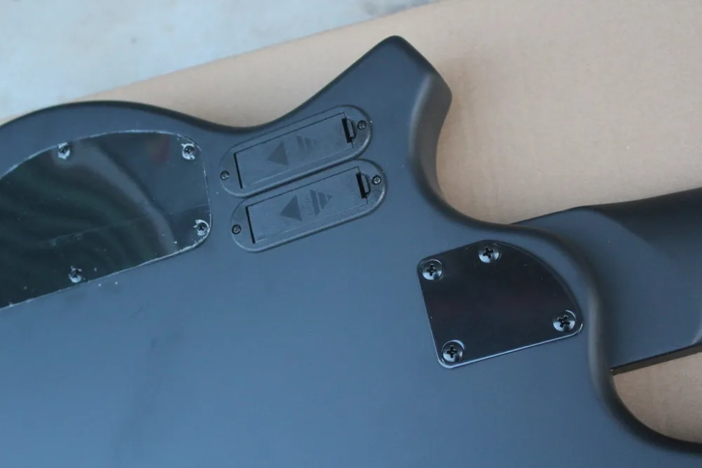 Бас гитара черный сатиновый бас 6 струн 9 в|Гитары| |