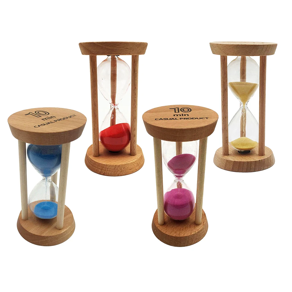 Sand Hourglass Timer Sandglass 10 Min Cooking Kids Brushing Teeth | Дом и сад