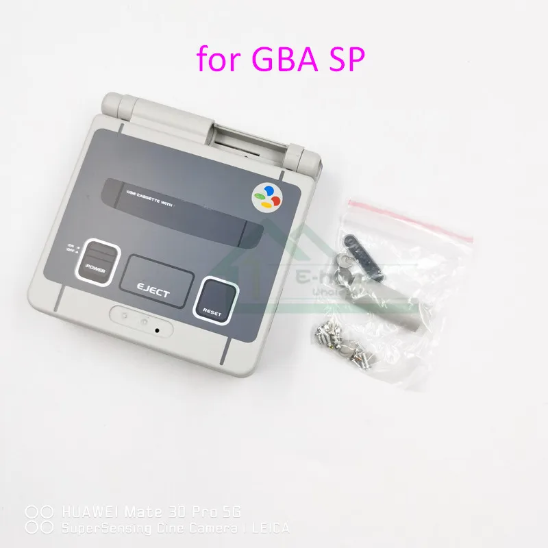 Серая ограниченная оболочка корпуса для GBA корпус SP чехол Сменный Чехол игровой