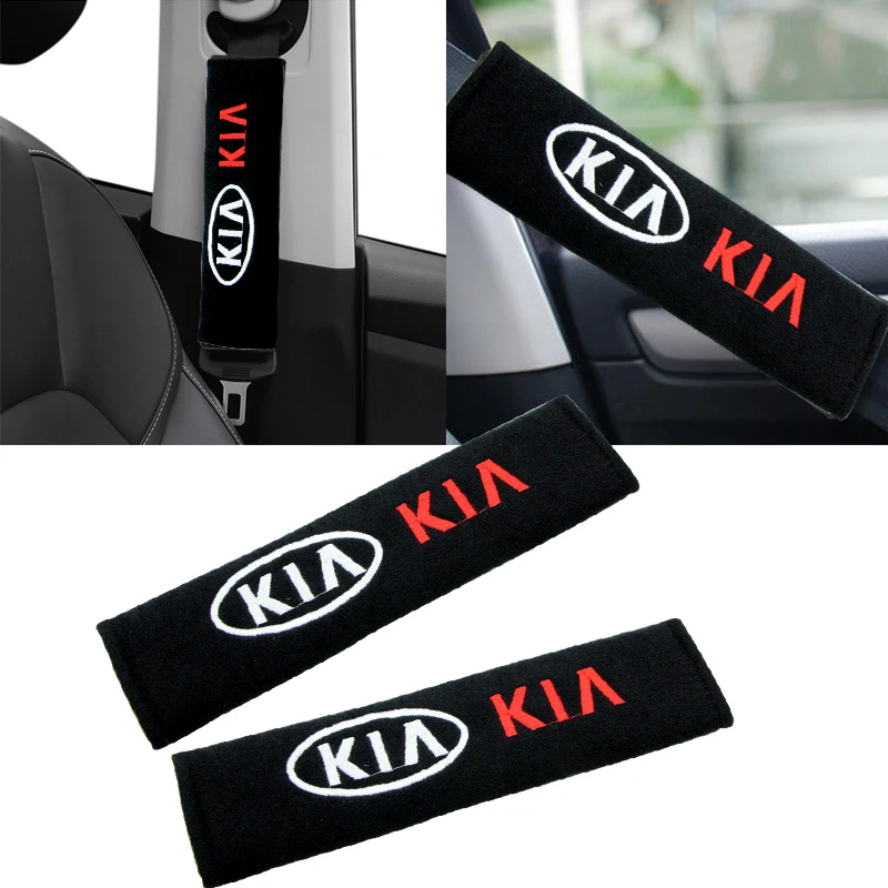 2 шт. автомобильные накладки для KIA K2 K3 K5 Sorento Sportage R Rio Soul|Ремни безопасности и