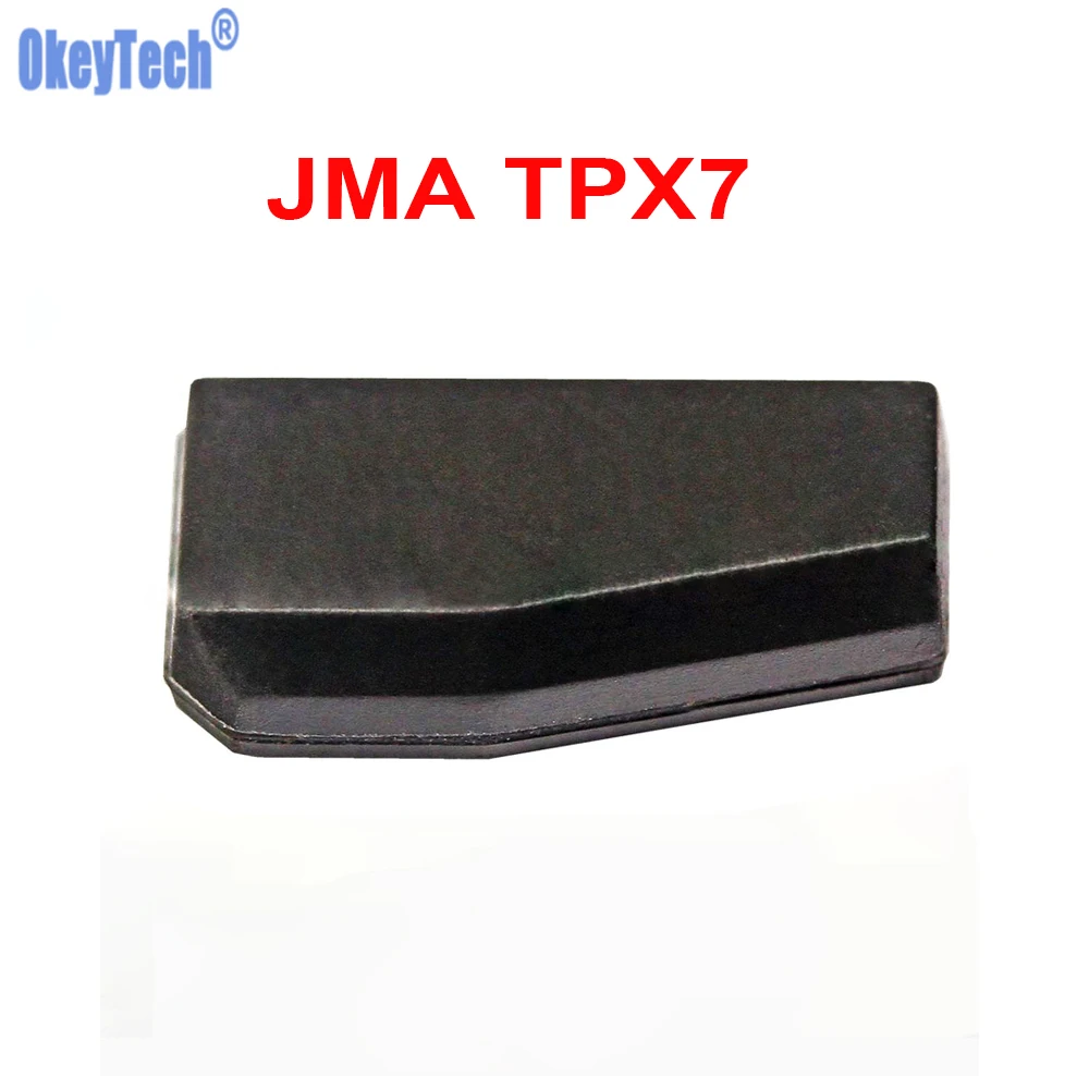 

OkeyTech 1/2PCS JMA TPX7 Replacement Key Transponder Chip Can Copy 4D-DST80 Chip Support JMA TRS-5000 EVO 1