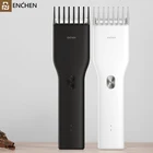 Электрическая машинка для стрижки волос Youpin ENCHEN Boost, двухскоростной Керамический Резак, USB Аккумуляторный триммер с регулируемой расческой