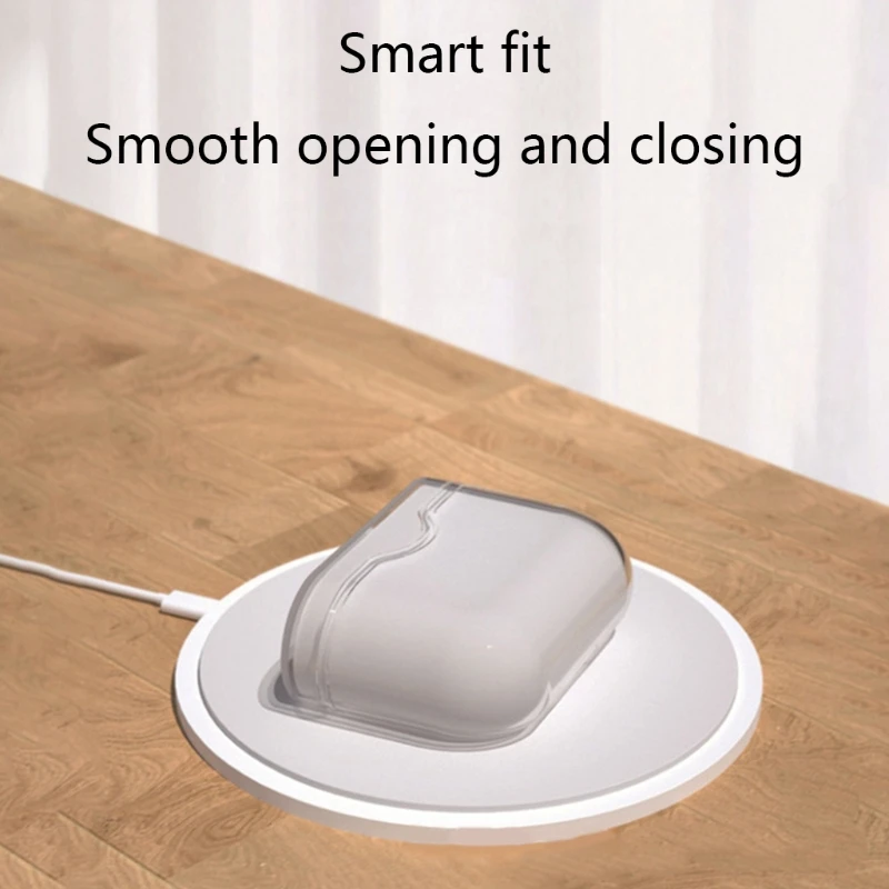 

Simple Shell TPU Case Anti-scratch Protective Cover Protector for S-ONY WF-1000XM3 Earphones Charging Box