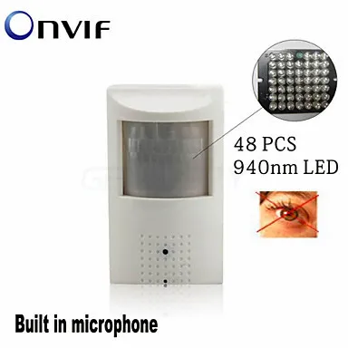 5MP 4MP 3MP 1080P Безопасность Pir IP Сетевая камера скрытое аудио/ночное видение PIR IR Мини