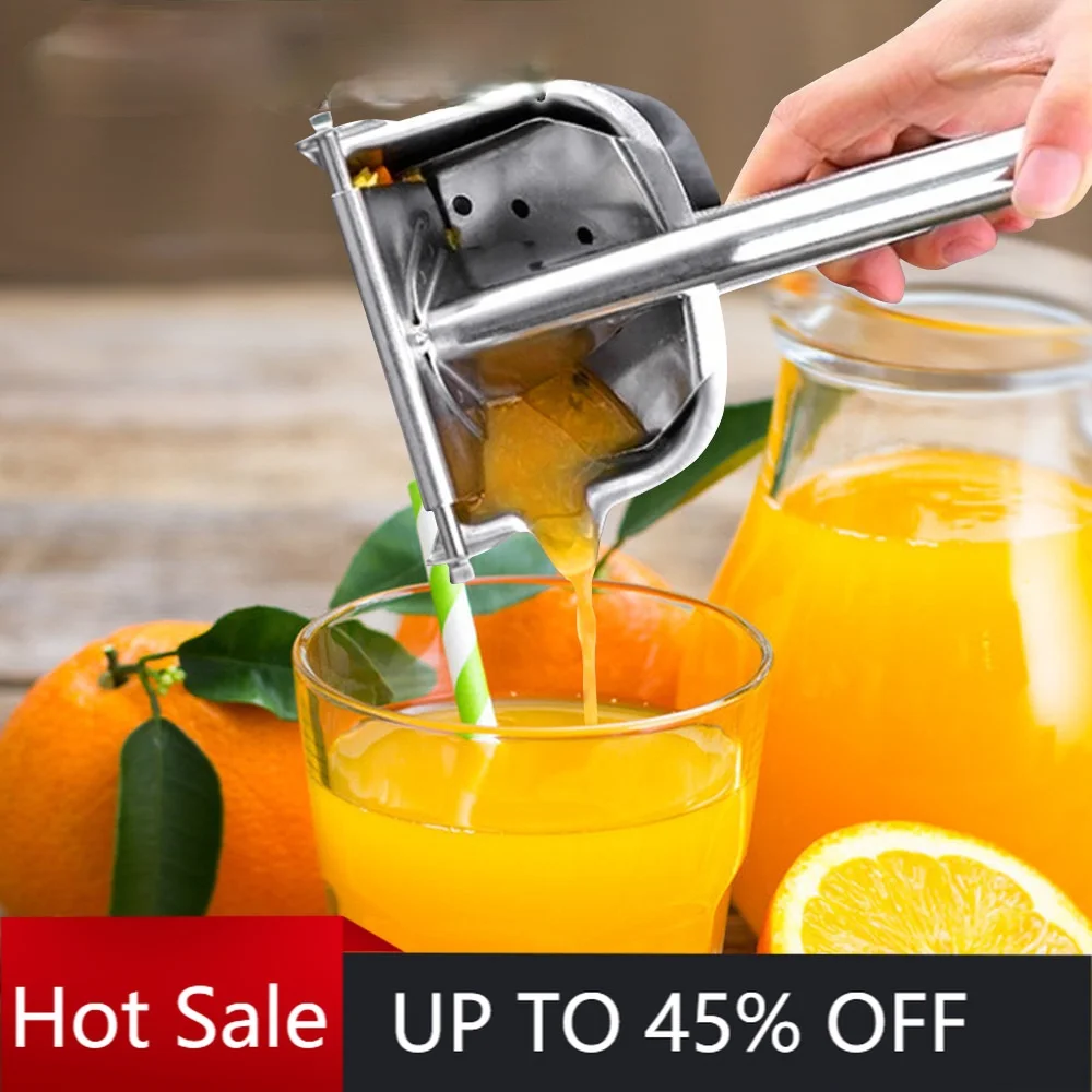 

1PC Handheld Fruit Juicer Lemon Tangerine Clip Durable Manual Kitchen Household Portable Machine Squeezes Juicer Baby Fruit
