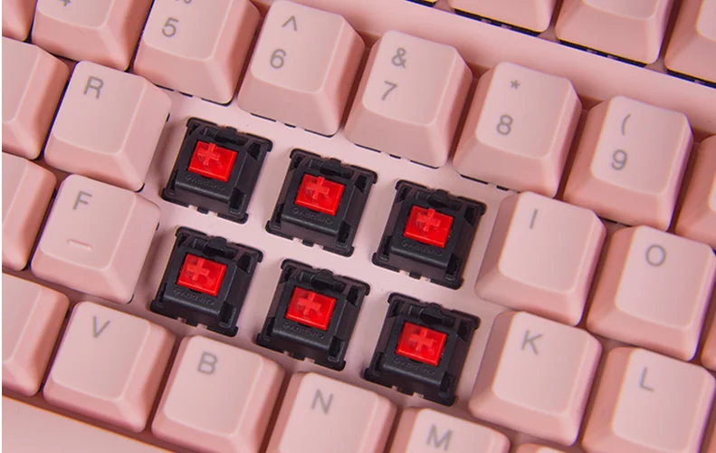 IKBC C87 TKL механическая клавиатура без ключа C87 PBT keycap cherry mx серебристый переключатель коричневая скорость без подсветки игровая клавиатура